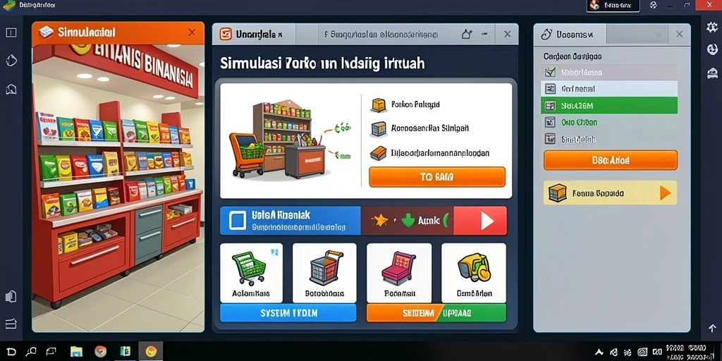 Ilustrasi level baru yang menantang dalam A200M.