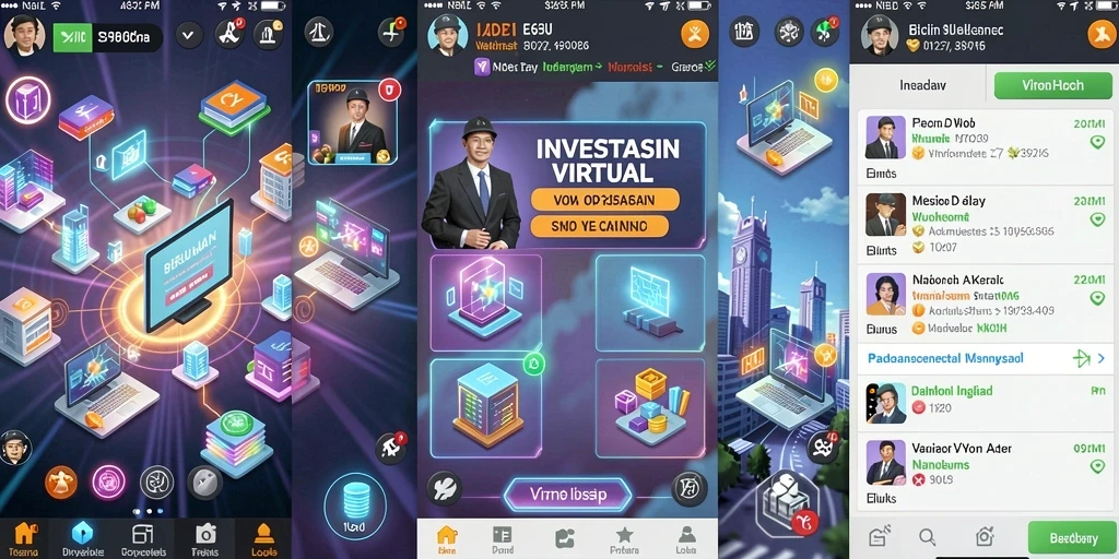 Pemandangan yang memukau di setiap level.