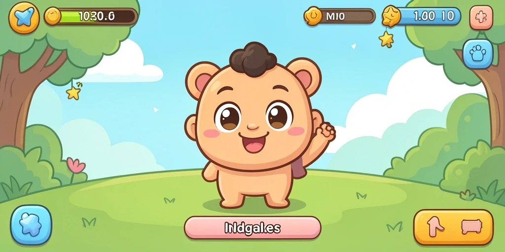 Momen pertarungan epik antara karakter di dalam game.