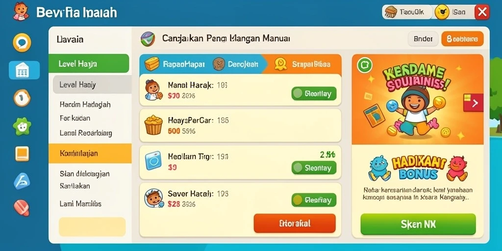 Mode multiplayer yang memungkinkan interaksi sosial antar pemain.
