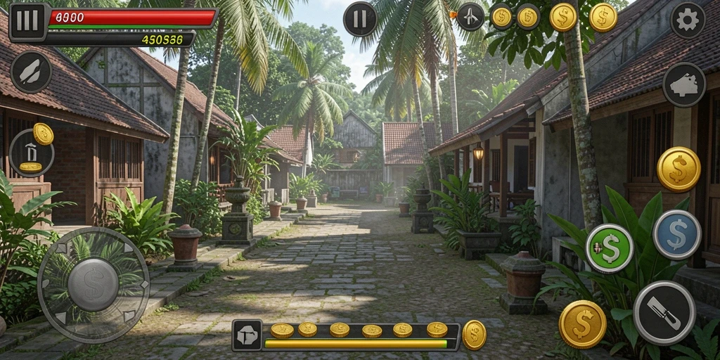 Tangkapan layar saat bermain SENSATIONAL77 yang menunjukkan aksi seru.