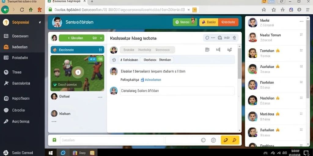 Gambar menampilkan mode multiplayer yang seru dan interaktif.